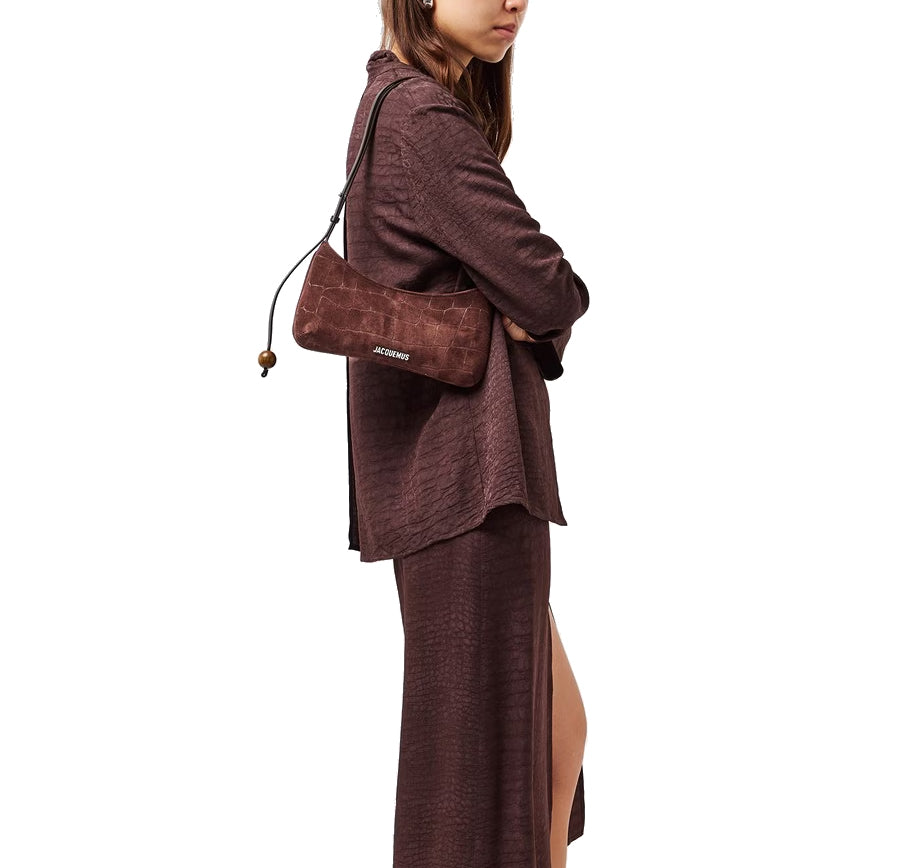 Jacquemus Women's The Bisou Perle Dark Brown