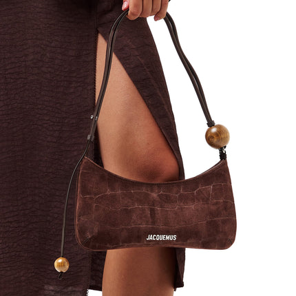 Jacquemus Women's The Bisou Perle Dark Brown