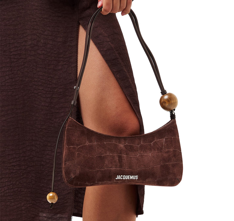 Jacquemus Women's The Bisou Perle Dark Brown