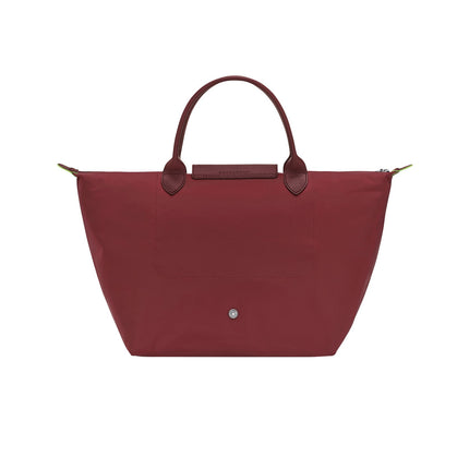 Longchamp Women's Le Pliage Green M Handbag Pomegranate