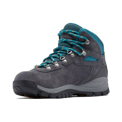 Columbia Women’s Newton Ridge Plus Waterproof Amped Hiking Boot Shark/River Blue