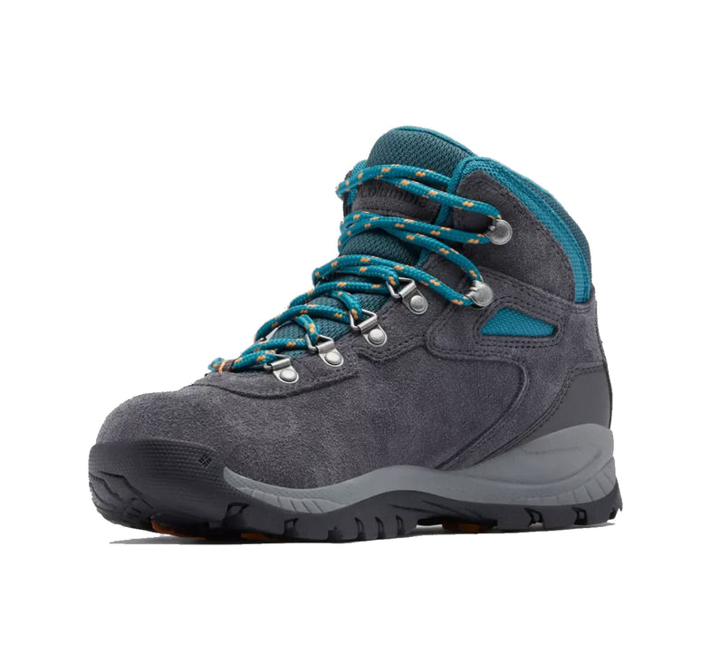 Columbia Women’s Newton Ridge Plus Waterproof Amped Hiking Boot Shark/River Blue
