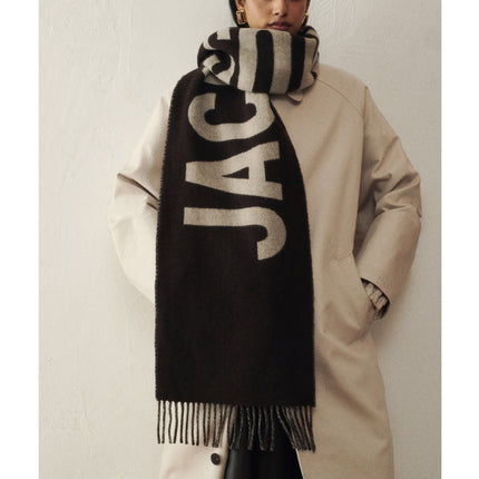 Jacquemus Unisex The Jacquemus Scarf Brown