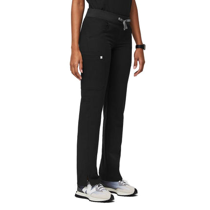 FIGS Women's Kade Cargo Scrub Pants Black