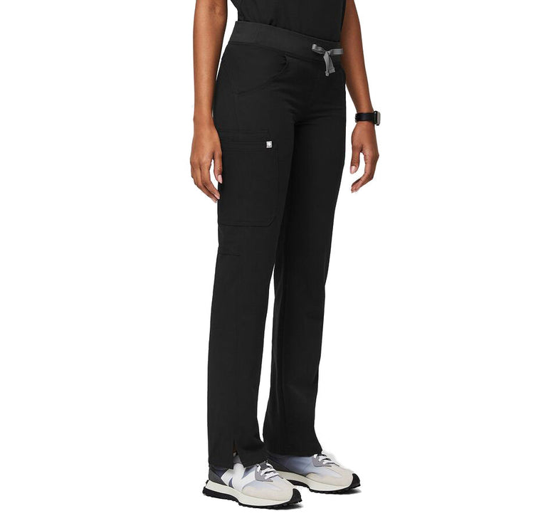FIGS Women's Kade Cargo Scrub Pants Black