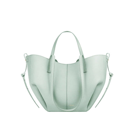 Polène Women's Cyme Mini Edition Textured Sea Foam