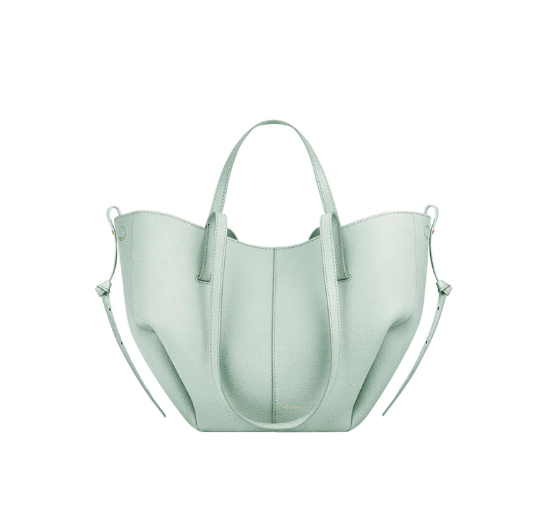 Polène Women's Cyme Mini Edition Textured Sea Foam