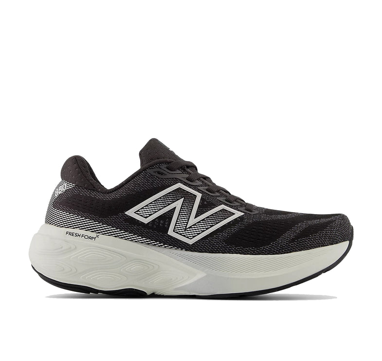 New Balance Women's Fresh Foam X 880v15 Black Cement with Sea Salt and Silver Metallic W880H15
