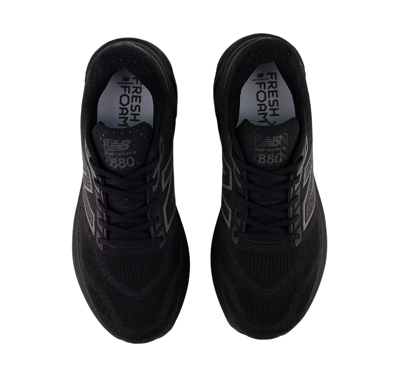 New Balance Men's Fresh Foam X 880v15 Black with Black Metallic M880K15