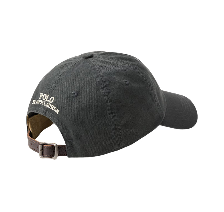 Polo Ralph Lauren Unisex Polo Bear Twill Ball Cap Deep Grey