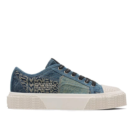 Marc Jacobs Women's The Deconstructed Denim Sneaker Blue