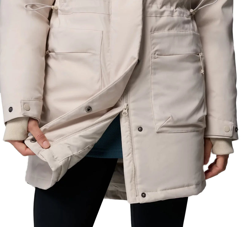 Columbia Women's Harmony Falls Parka Dark Stone