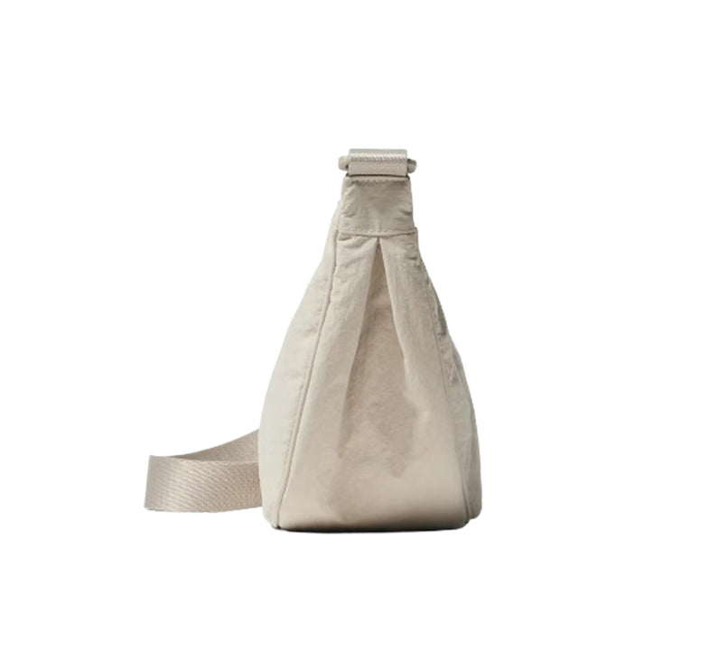 Uniqlo Unisex Round Mini Shoulder Bag 32 Beige