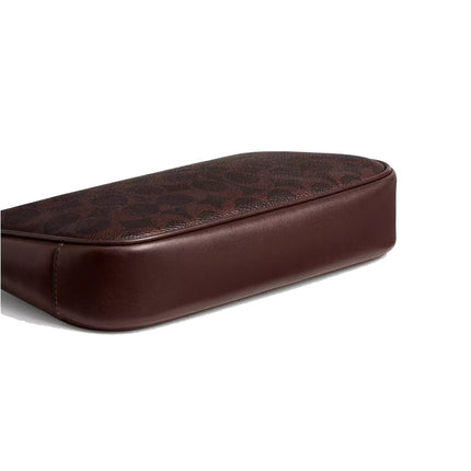 Coach Women's Plaza Bag In Signature Canvas Brass/Maple