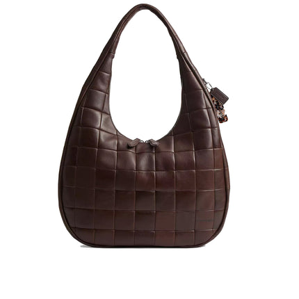 Coach Women's Alter/Ego Large Crescent Shoulder Bag In Upcrafted Leather Maple