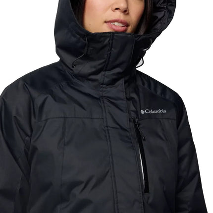 Columbia Women's Snowy Summit Insulated Jacket Black/Black Dobby
