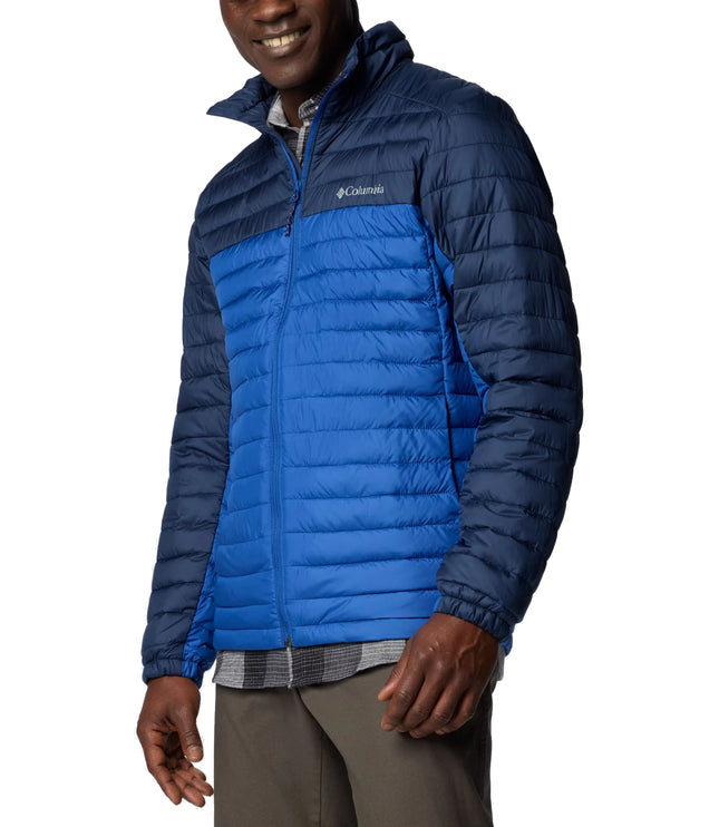 Columbia Men's Silver Falls II Jacket Mountain Blue/Collegiate Navy