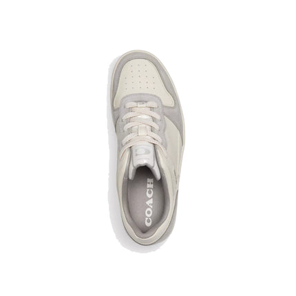 Coach Women's C201 Low Top Sneaker Chalk/Dove Grey