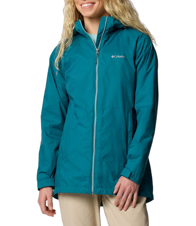 Columbia Women's Switchback II Lined Long Jacket River Blue