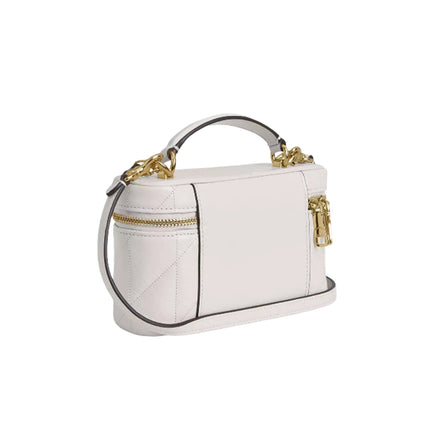 Coach Women's Rainer Crossbody Bag 18 With Quilting Gold/Chalk