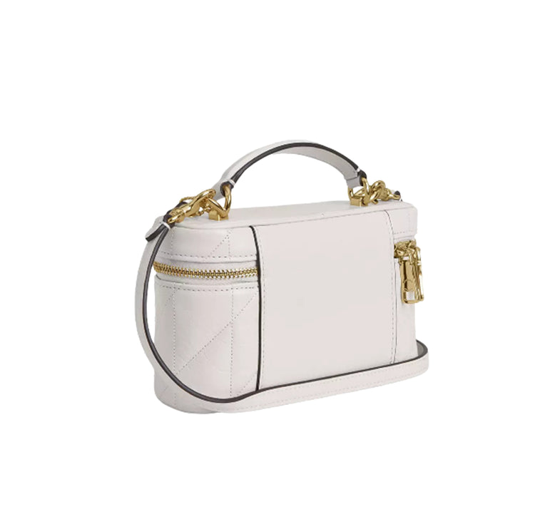 Coach Women's Rainer Crossbody Bag 18 With Quilting Gold/Chalk