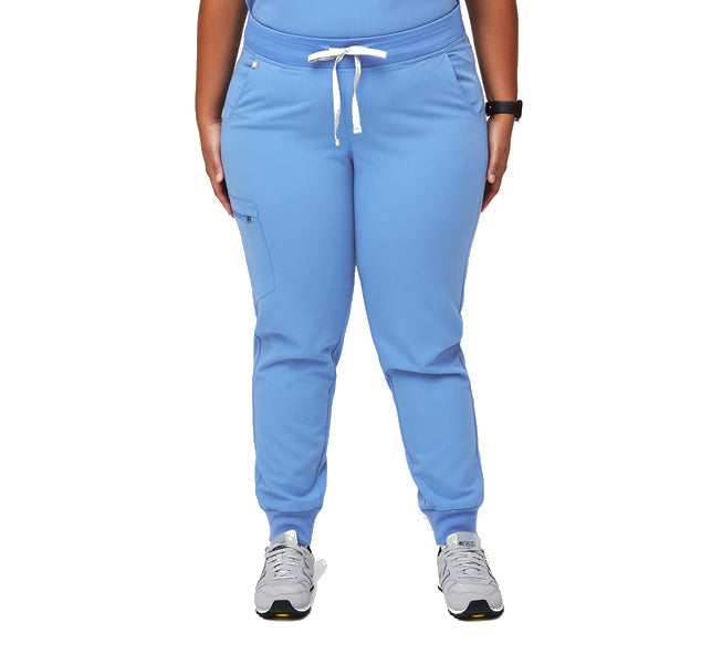FIGS Women's Zamora Jogger Scrub Pants Ceil Blue
