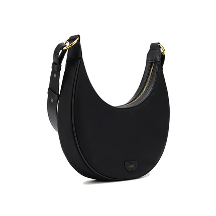 JW PEI Women's Carly Nylon Saddle Bag Black