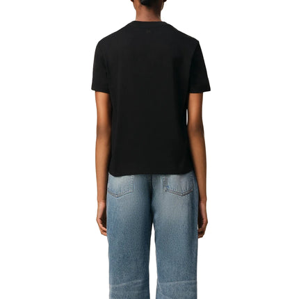 AMI Alexandre Mattiussi Unisex Ami de Coeur Black Logo T-Shirt Black