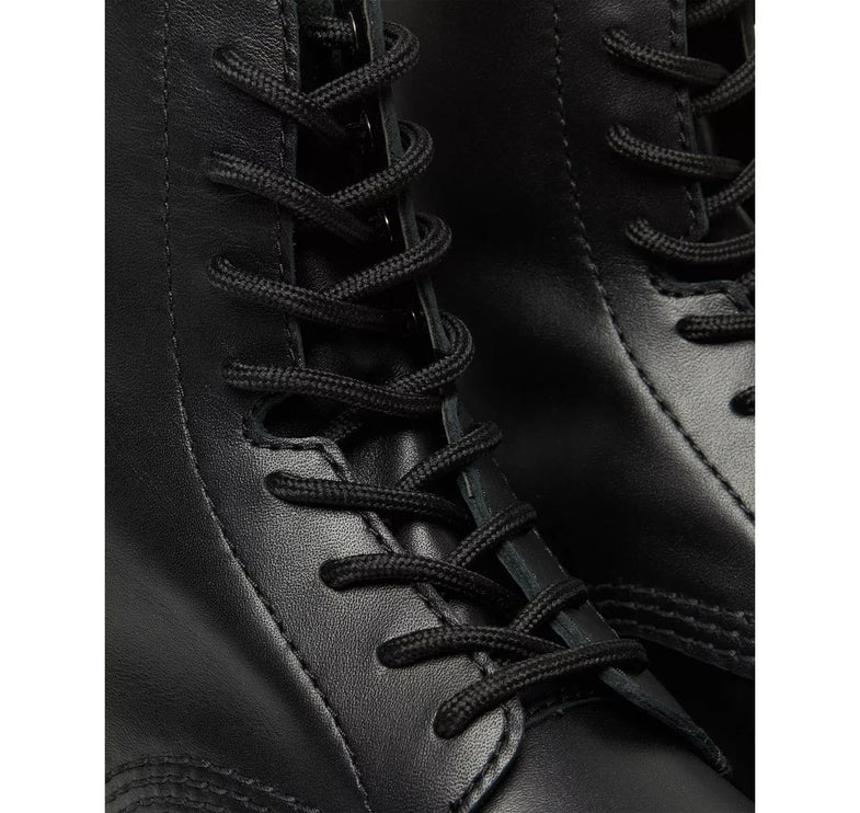 Dr. Martens Unisex Audrick Nappa Leather Lux Platform Ankle Boots Black