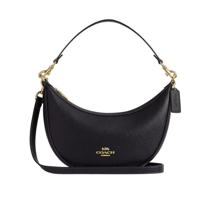 Coach Women's Aria Shoulder Bag Gold/Black