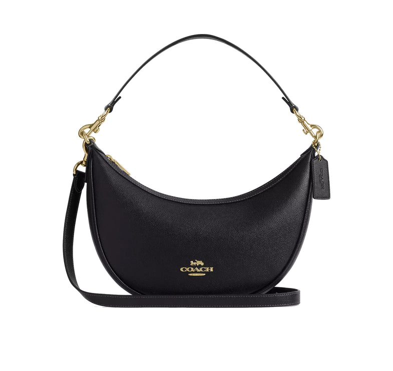 Coach Women's Aria Shoulder Bag Gold/Black