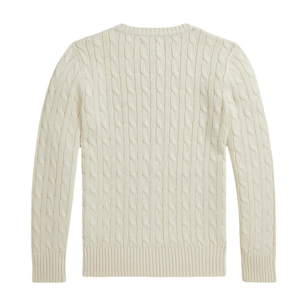 Polo Ralph Lauren Boy's Cable-Knit Cotton Sweater Andover Cream