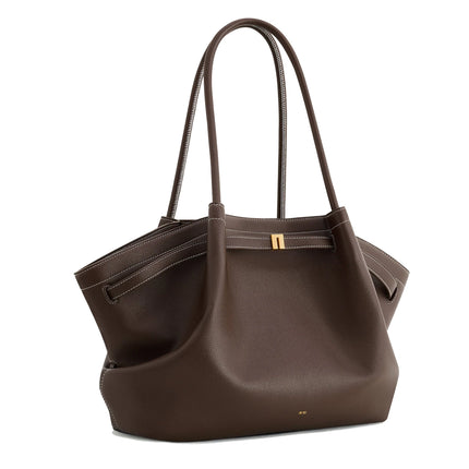 JW PEI Women's Hana Large Tote Bag - Dark Brown