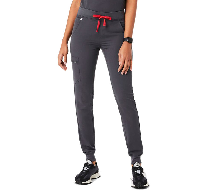 FIGS Women's Zamora Jogger Scrub Pants Charcoal