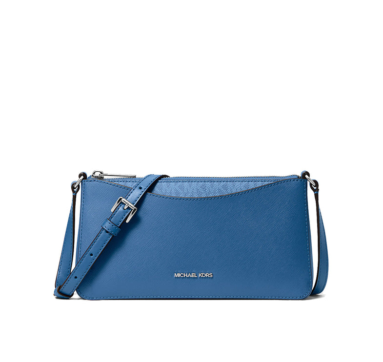 Michael Kors Women's Arden Medium Crossbody Bag Galaxy Blue