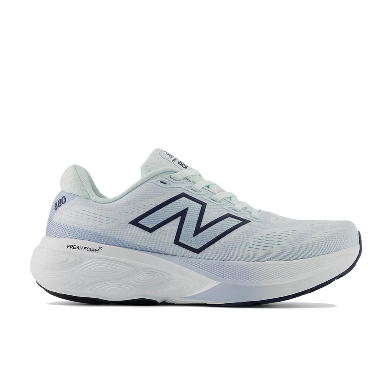 New Balance Women's Fresh Foam X 880v15 Glint Blue with NB Navy W880411