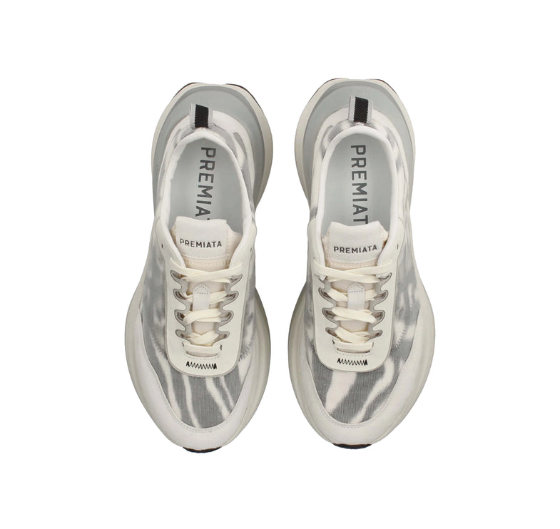 Premiata Women's Hill Sneakers White/Multi 7507