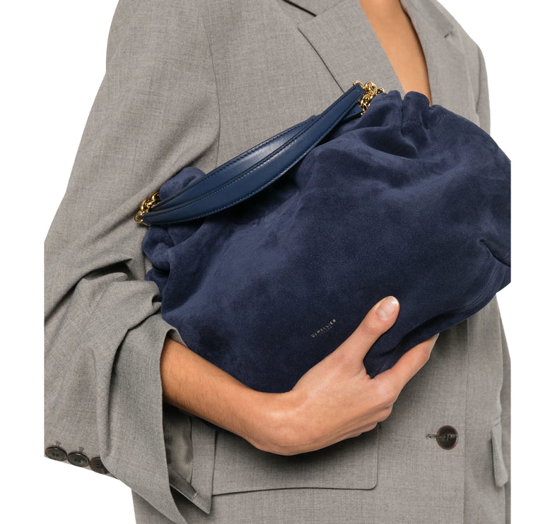 DeMellier London Women's The Midi Miami Navy Suede