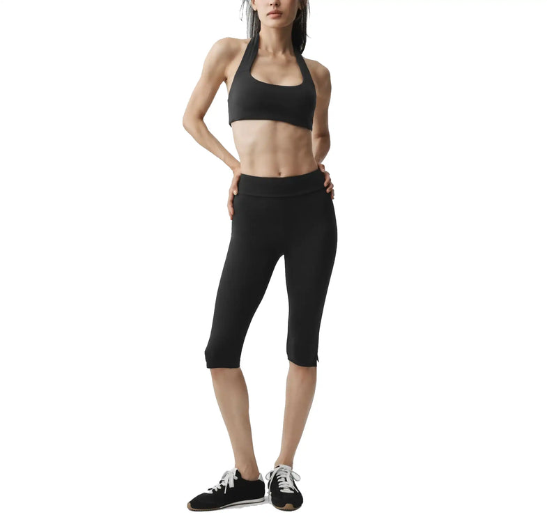 alo Women's ALO Softsculpt Shoreline Capri Black