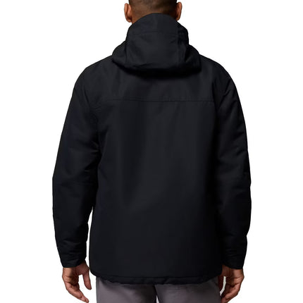 Columbia Men's Landroamer Fleece Lined Rain Jacket Black