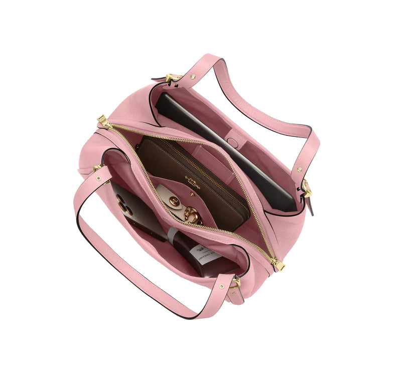 Coach Women's Erin Shoulder Bag Gold/Soft Pink