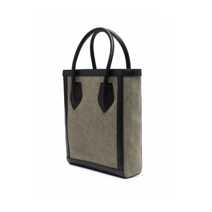 Balmain Women's Tote Bag with Logo Green