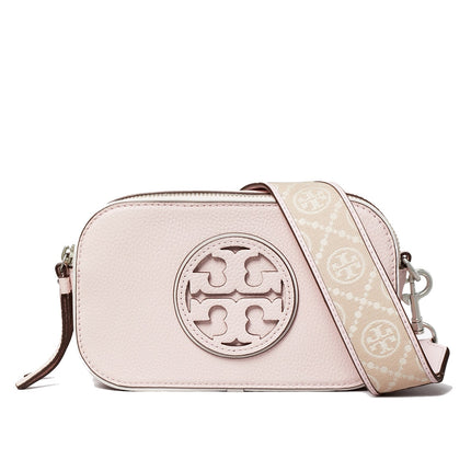 Tory Burch Women's Mini Miller Crossbody Bag Pale Pink