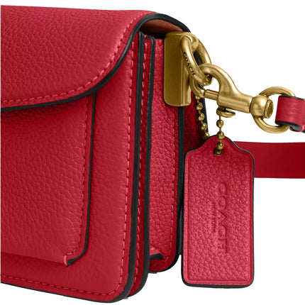 Coach Women's Tabby Shoulder Bag 20 Brass/Poppy