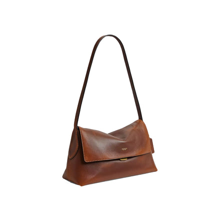 Coach Women's Chelsea Shoulder Bag 30 In Loved Leather Brass/Brown
