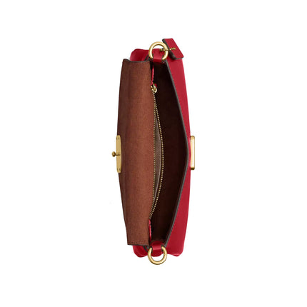 Coach Women's Jet Shoulder Bag Brass/Poppy