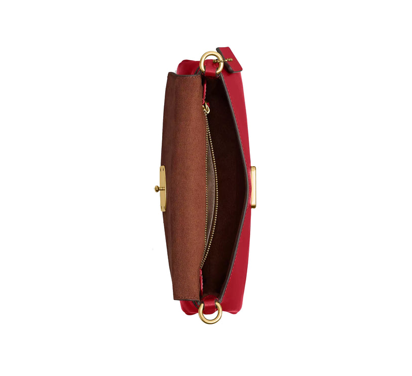 Coach Women's Jet Shoulder Bag Brass/Poppy