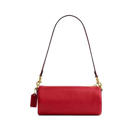 Coach Women's Barrel Bag Brass/Scarlet