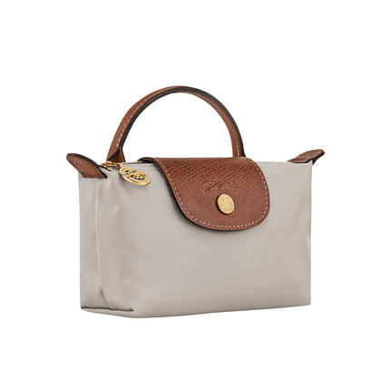 Longchamp Women's Le Pliage Original Pouch With Handle Pebble