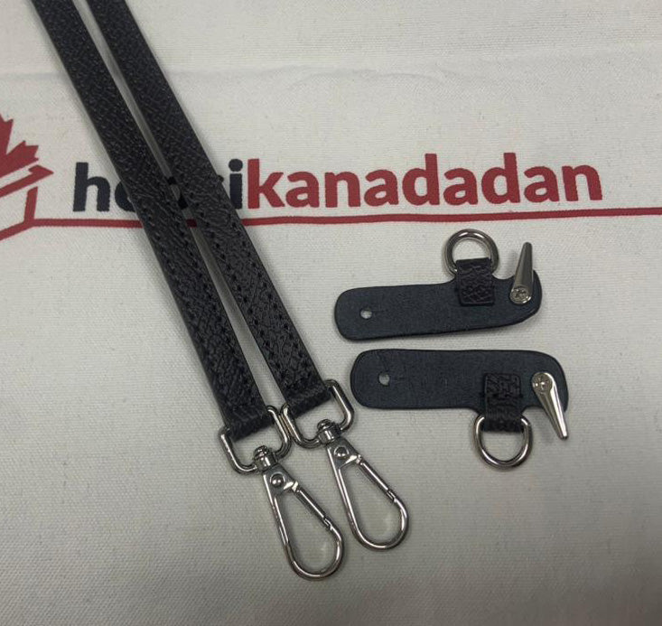 Longchamp Pouch Modeliyle Uyumlu Deri Askı Seti Mocha